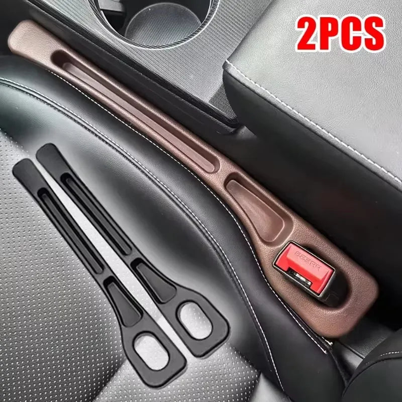 2Pcs Car Seat Gap Fillers with storage