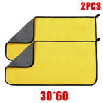 1/2/6pcs Microfiber Cleaning cloth fast drying and effective cleaning