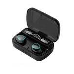 Original Wireless Bluetooth Headset Bluetooth Headphones with Mic Earbuds Charger Box LED Display Fone M10 Earphones