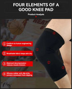 1Pcs Basketball Sports Knee Pads Unisex Elastic Knitted  Compression Leg Warmers for Outdoor Running Cycling Mountaineering