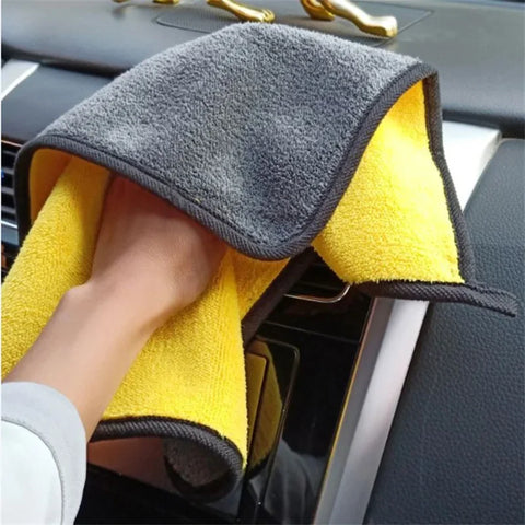 1/2/6pcs Microfiber Cleaning cloth fast drying and effective cleaning