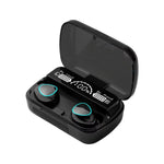 M10 Wireless Headphone Bluetooth Earphones Waterproof Earpieces compatible with any device