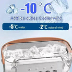 3 In 1 Summer Cooling Fan Portable Humidifier USB Mini Air Conditioners Night Light Water Mist