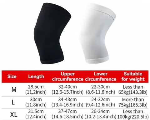 1Pcs Basketball Sports Knee Pads Elastic Knitted Compression Leg Warmers unisex